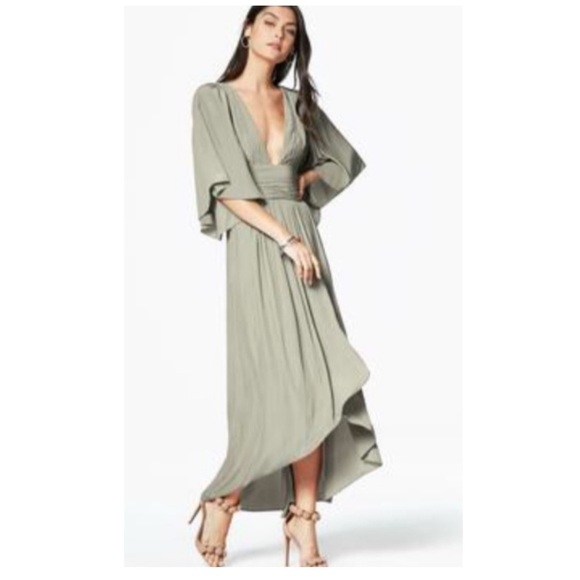 Ramy Brook Kinslie Dress Olive - Picture 1 of 10